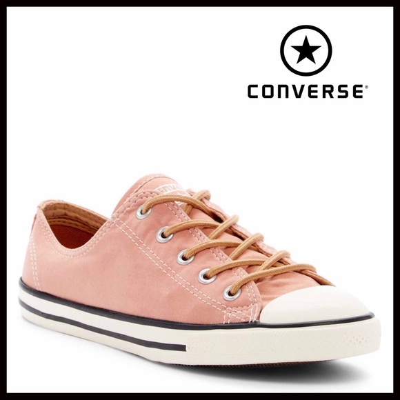 Converse Shoes - CONVERSE CHUCKS LO OX TOP DAINTY BRUSHED SNEAKERS